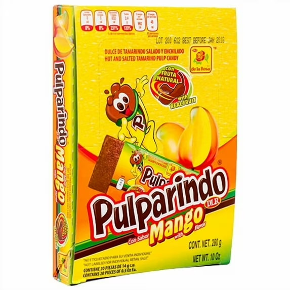 De La Rosa Pulparindo Mango Tamarind Mexican Candy 10.58 oz New