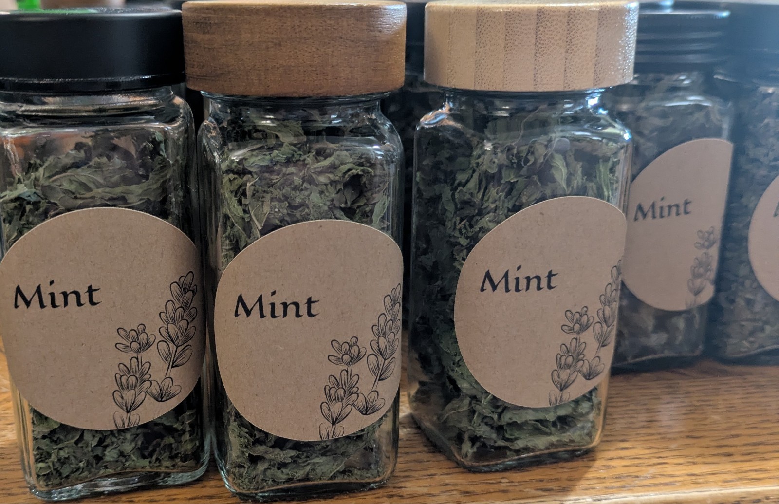 1.7 Ounce Dried Mint Leaves; 100 Percent Natural and Organic