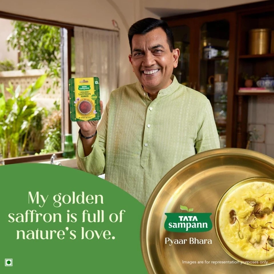 Golden Saffron, 1g, Natural Aroma & Colour, Pure Kesar /Saffron, ISO 3632 Tested