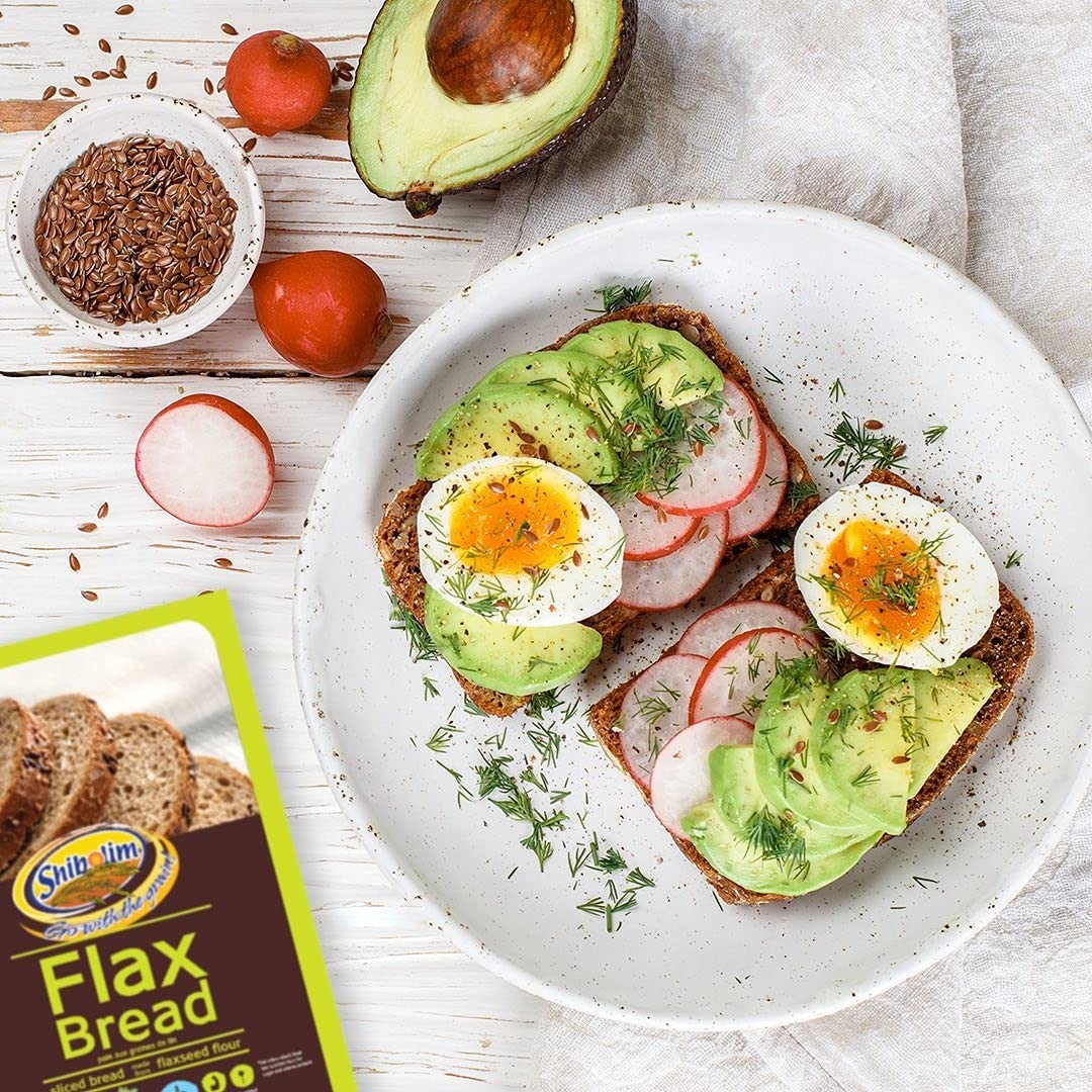 FlaxSeed Bread Low Carb Keto Friendly Vegan Rich Fiber Protein 1 Pound