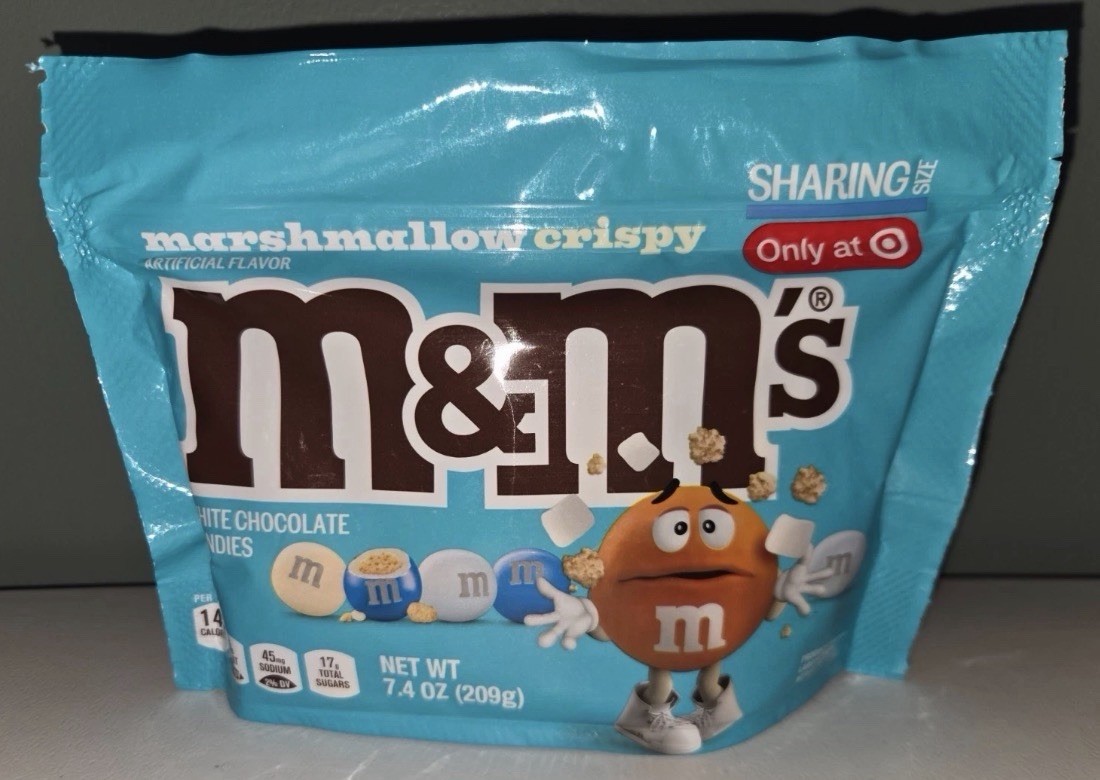 🔥 New Limited Edition M&Ms MARSHMALLOW CRISPY White Sweet Chocolate Bag 7.4oz