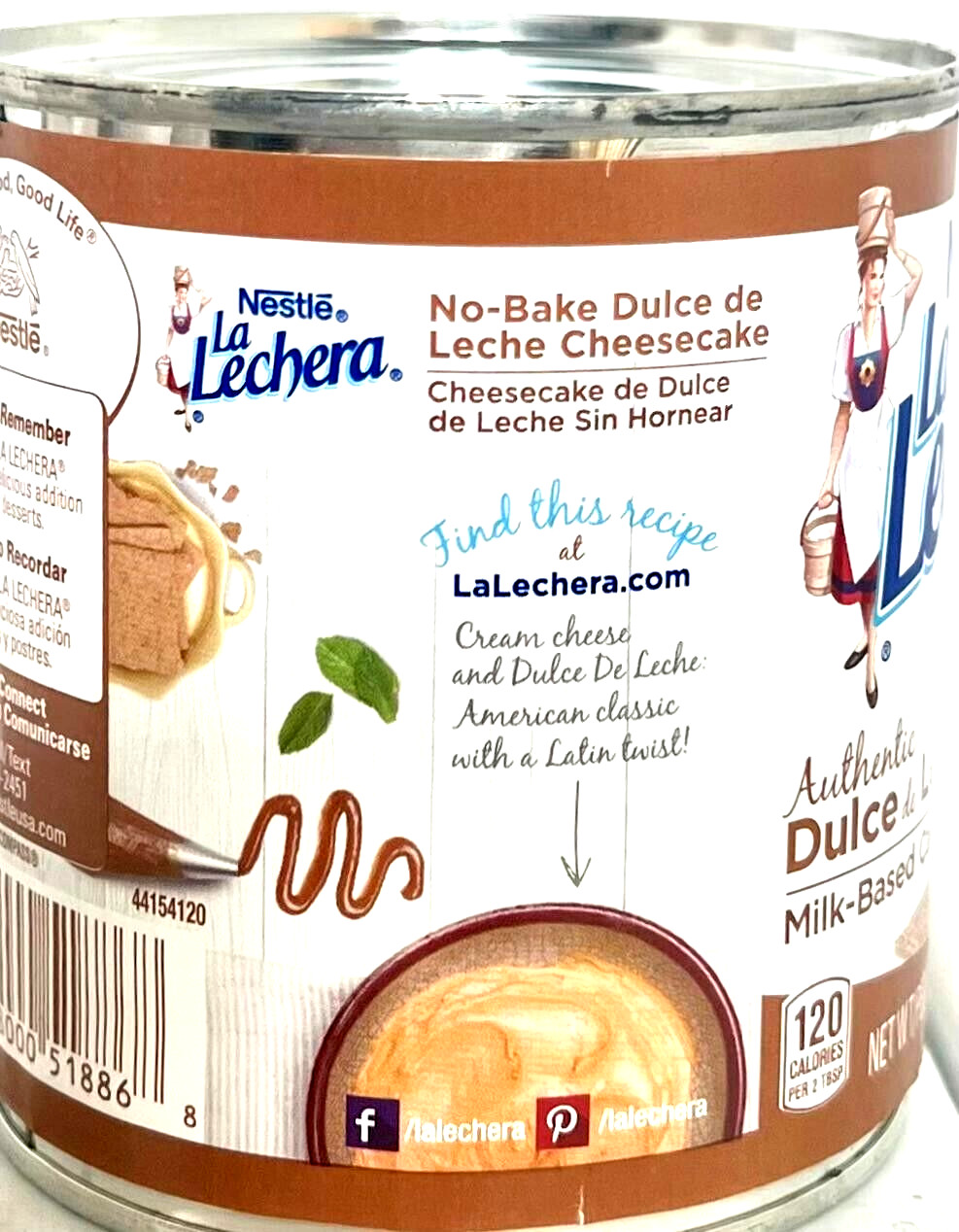 Nestle La Lechera Dulce De Leche Milk-Based Caramel 13.4 oz ( Pack of 3 )