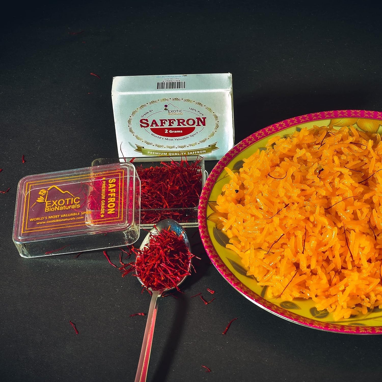 Quality Saffron | Super Negin Grade A+ Saffron Threads | Pure all Red Saffron…