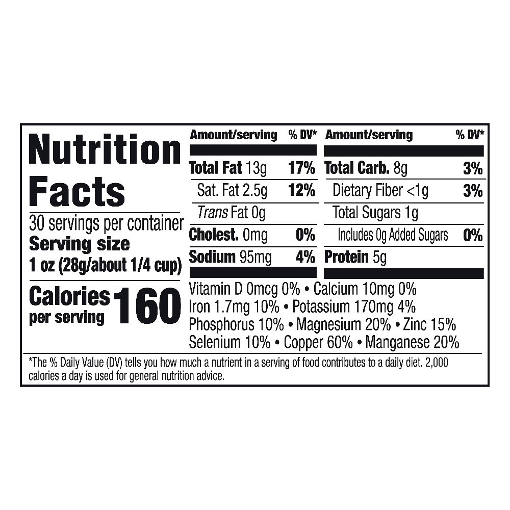 Great Value Deluxe Cashews, 30 oz