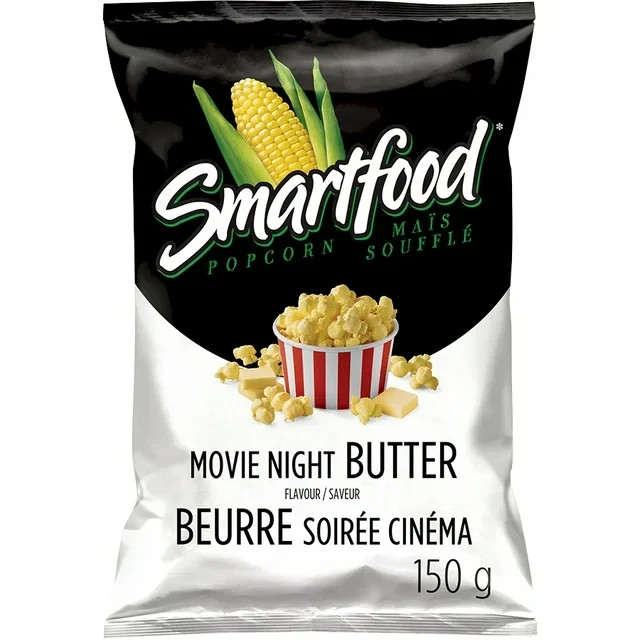 Frito Lay Smartfood Movie Night Butter Flavoured Popcorn, 150g – FREE SHIPPING