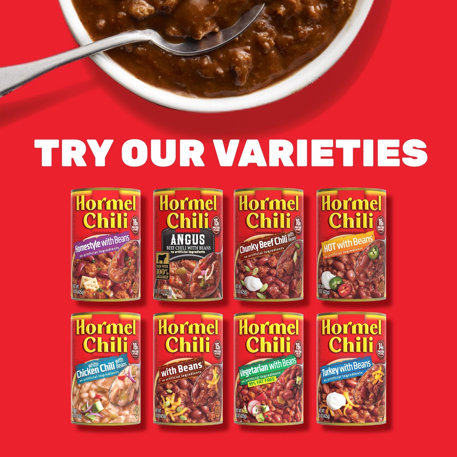 Hormel Chili Turkey with Beans, 15 Ounce (Pack of 12)