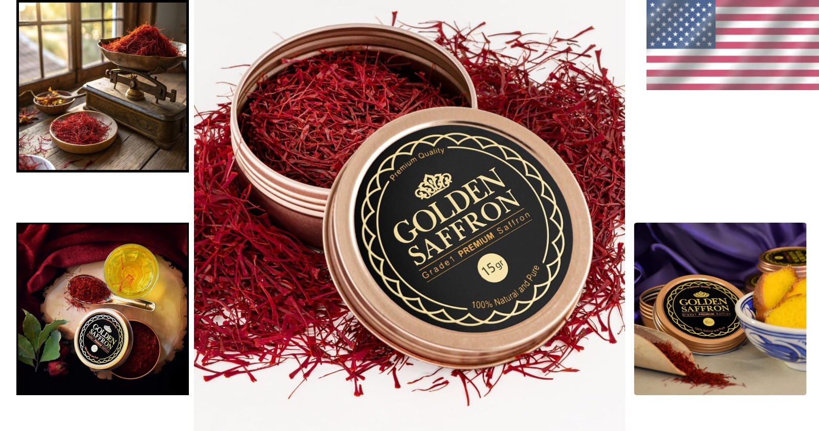 15g All Red Saffron Threads – Grade A+ Super Negin for Elite Culinary Dishes