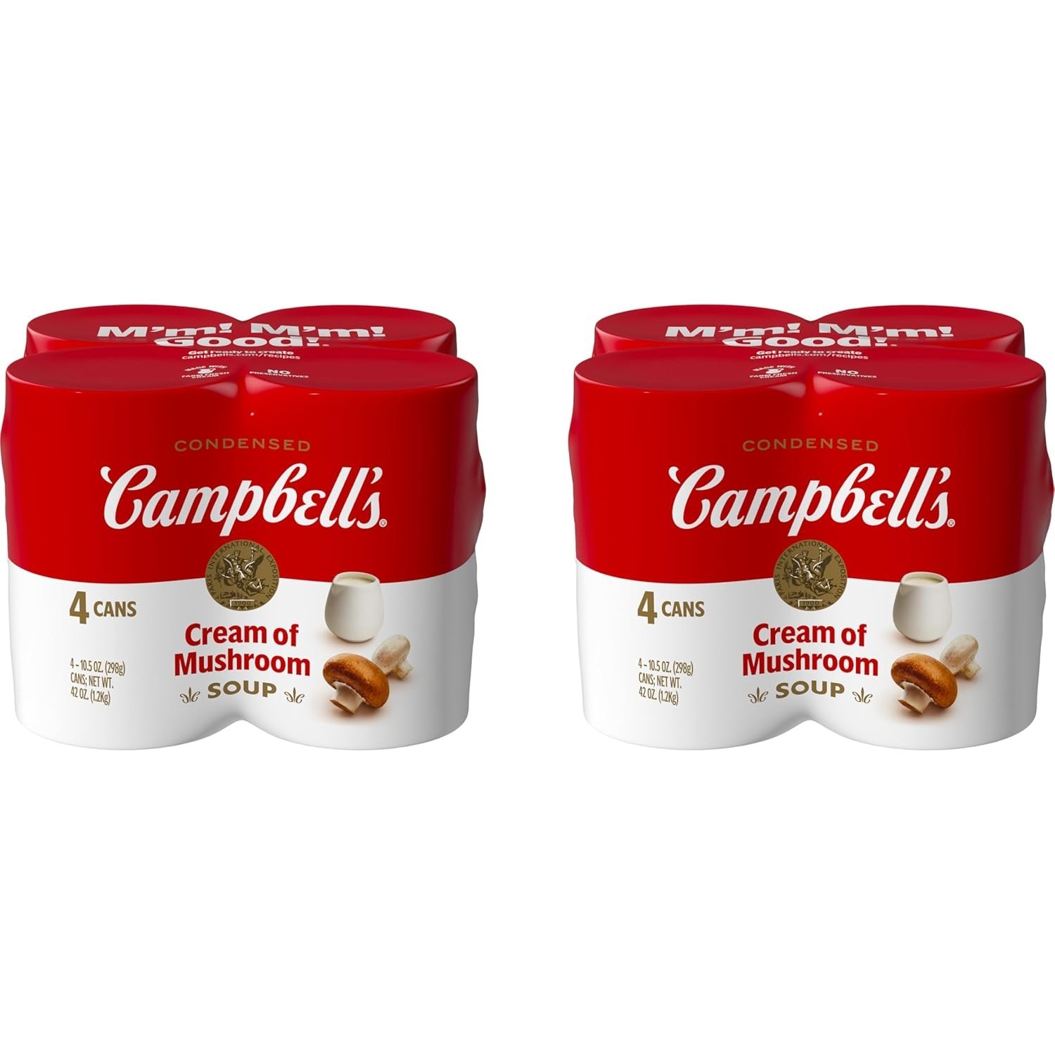 Rich & Flavorful Condensed Cream of Mushroom Soup – 10.5 oz x 8 Cans