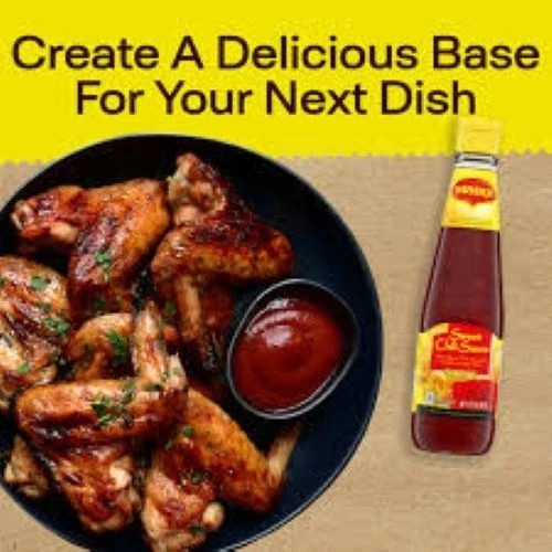 Maggi Sweet Chili Sauce Mild, No Msg Added 10.1 oz ( Pack of 3 )~3/2025