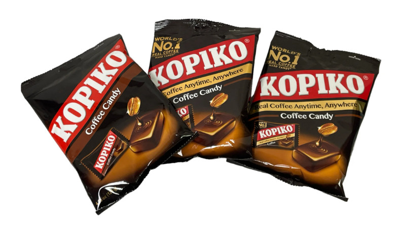 Kopiko Coffee Candy 3 Pack Real Coffee Hard Candy 4.23 oz Each