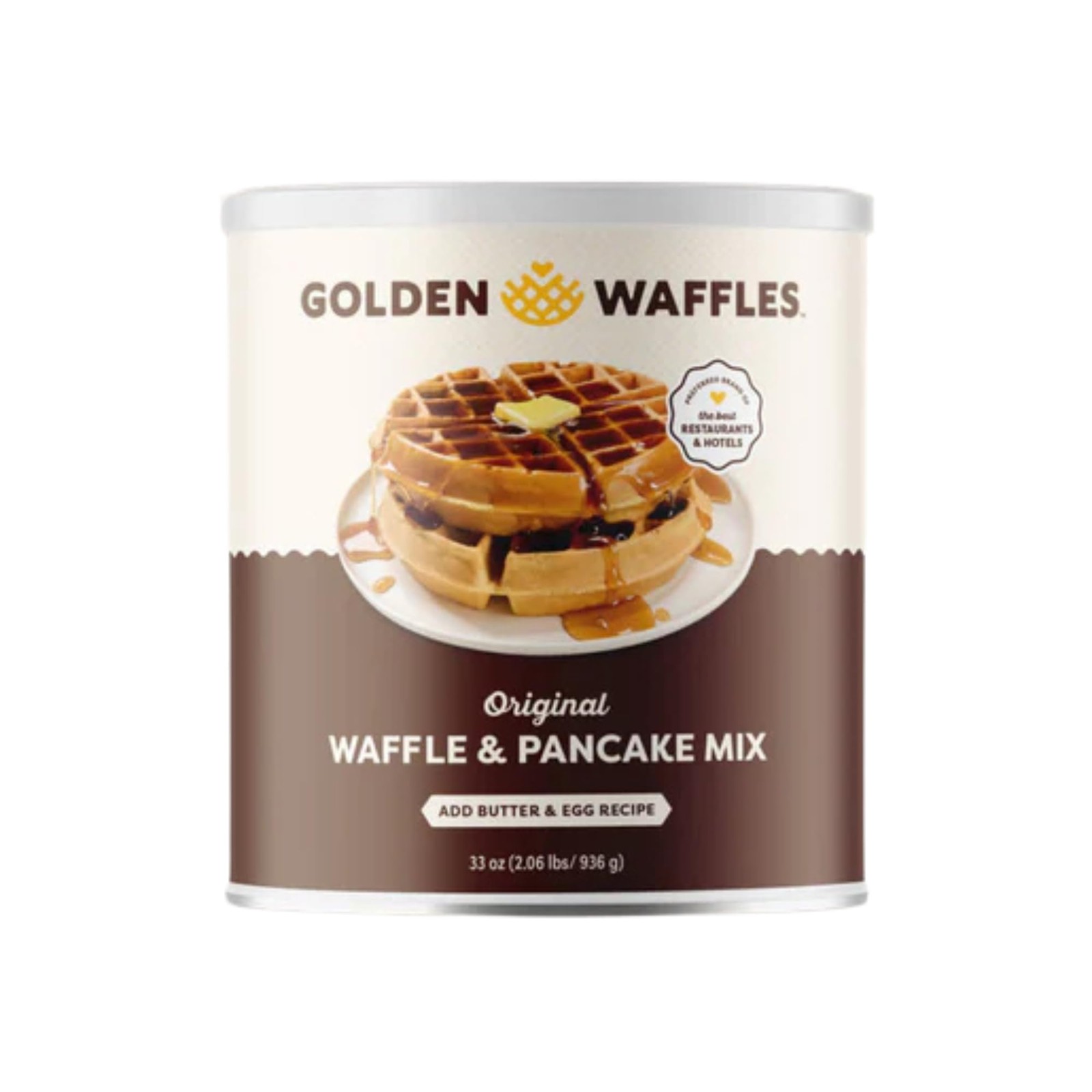 Carbon’s Golden Malted Pancake & Waffle Flour 33 oz each (1 Item Per Order, n…