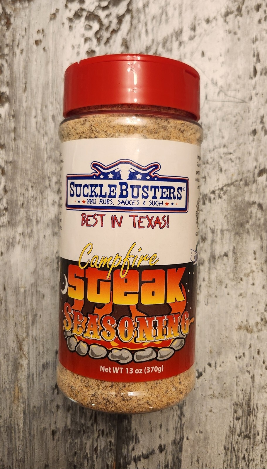 Suckle Busters 13 Oz Campfire Steak Seasoning Rub Competition Rated Gluten Free