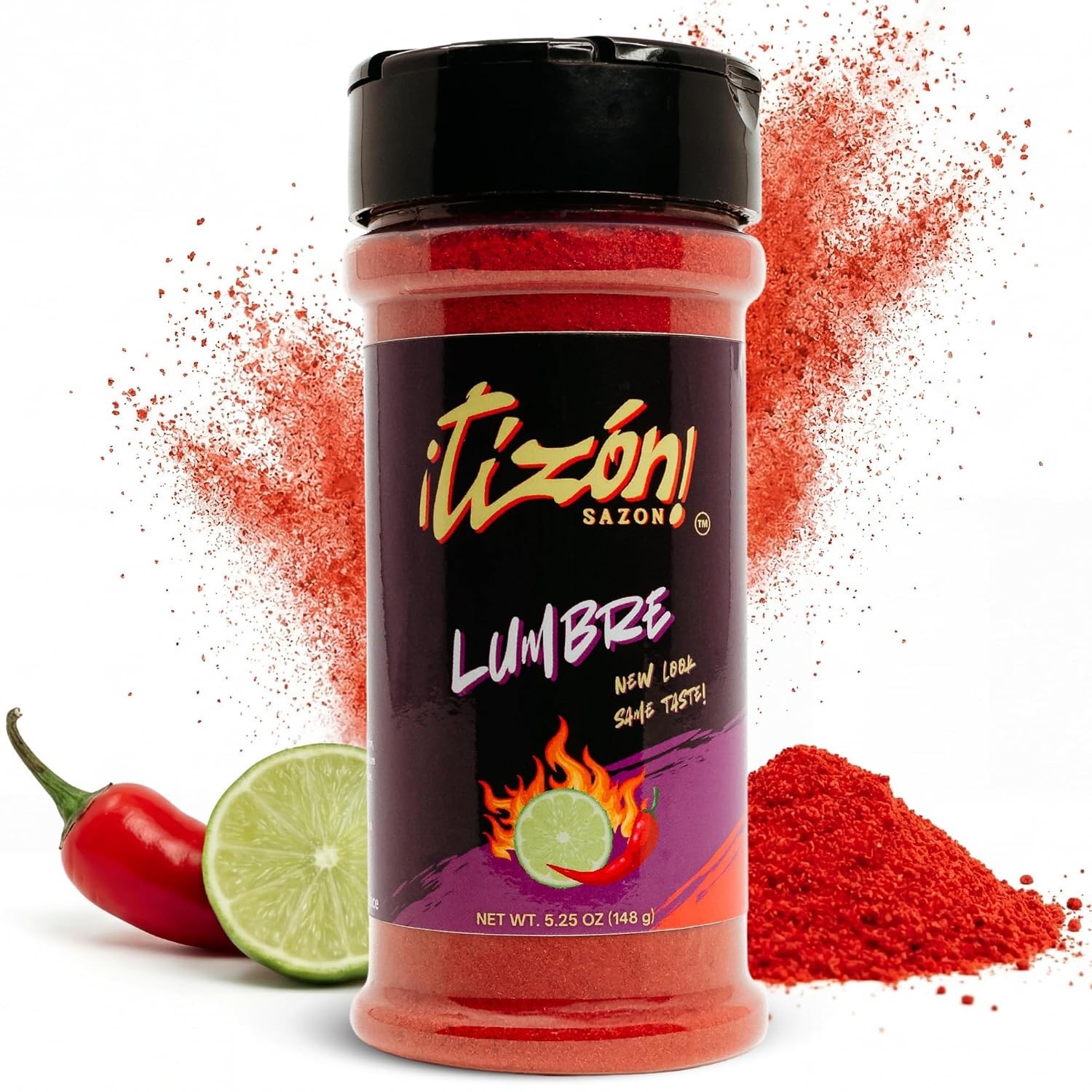 Tizon Lumbre Mexican Seasoning Powder, Fuego Flavor, Snack (5.25 Ounce)