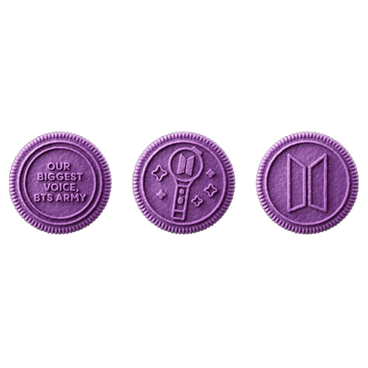 OREO x BTS Korean Hotteok Flavor Sandwich Cookies – Random Design, 100g, 6 Pack