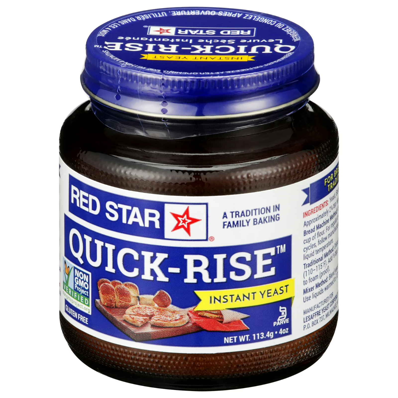 Red Star Quick-Rise Instant Yeasts, 4 oz…