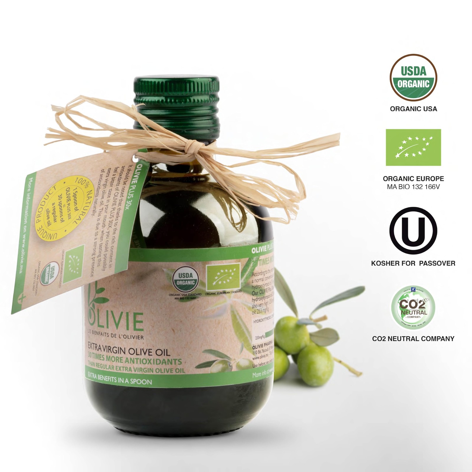 Organic High Polyphenol Extra Virgin Olive Oil, 30x More Hydroxytyrosol, Poly…