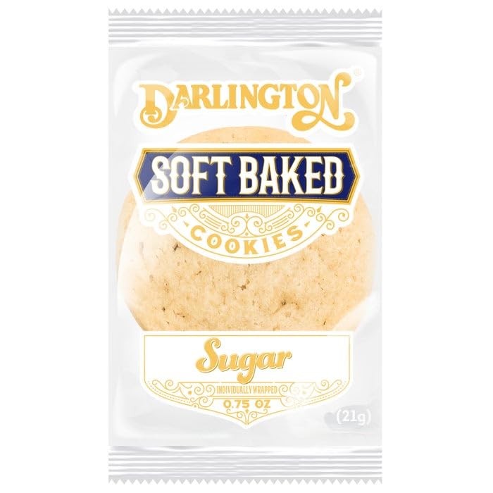 Darlington Soft Sugar Cookies, 0.75 oz, Individually Wrapped (12-Pack)