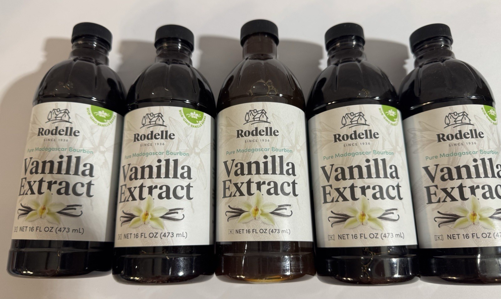 Rodelle Pure Vanilla Extract Bundle 32fl oz 946ml (Brand New)
