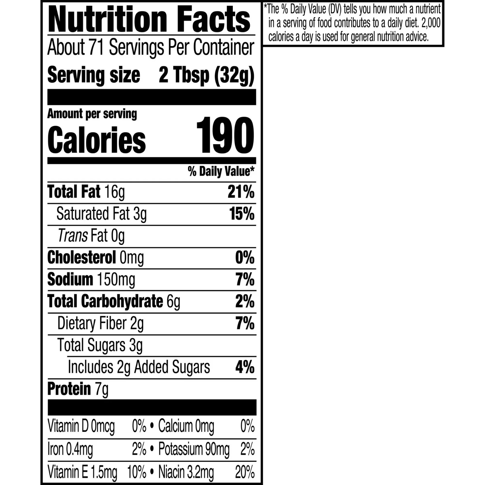 SKIPPY Peanut Butter, Creamy, 7 g Protein Per Serving, Shelf-Stable, 80 oz Plast