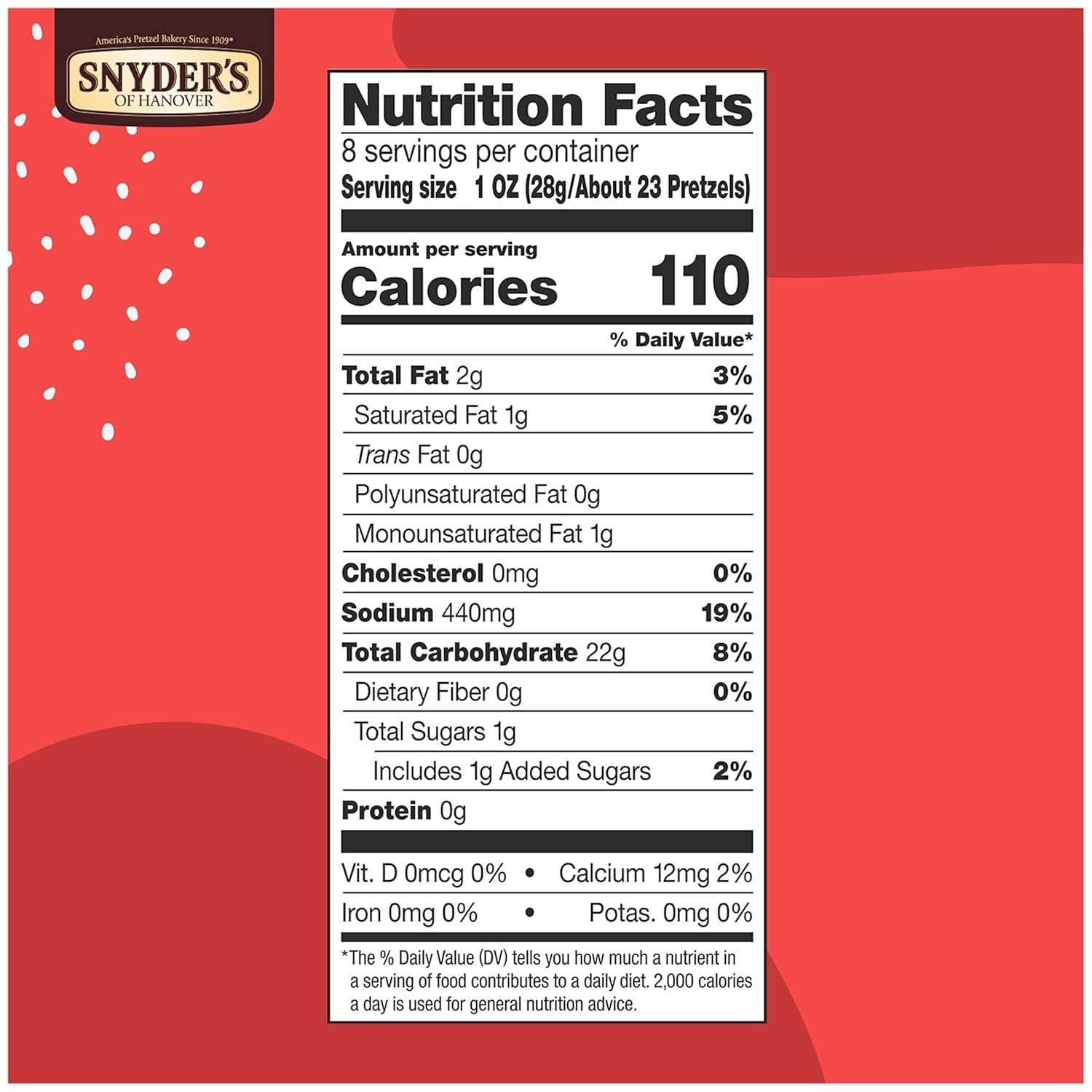 Snyder’s Gluten-Free Mini Pretzels, 8 Oz – Delicious Low-Fat Snack for All