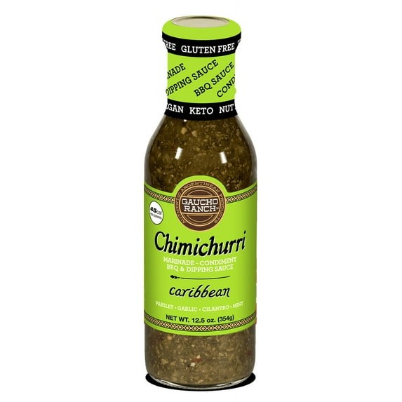 Gaucho Ranch Chimichurri Caribbean, 12.5 fl oz