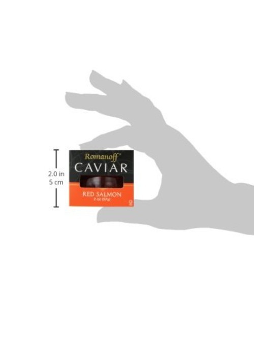 Elegant Red Salmon Caviar – 2oz Kosher Jar, Perfect for Entertaining & Gifting