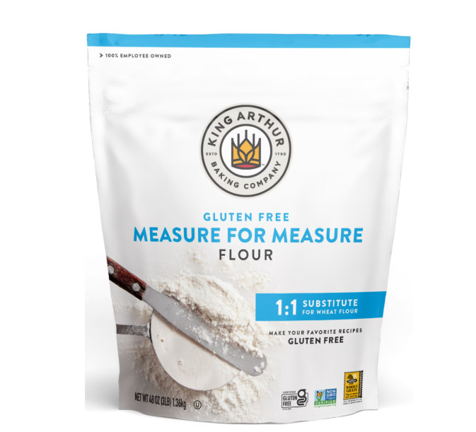 King Arthur Baking Company Non-GMO Project Verified, Certified Gluten-Free Measu