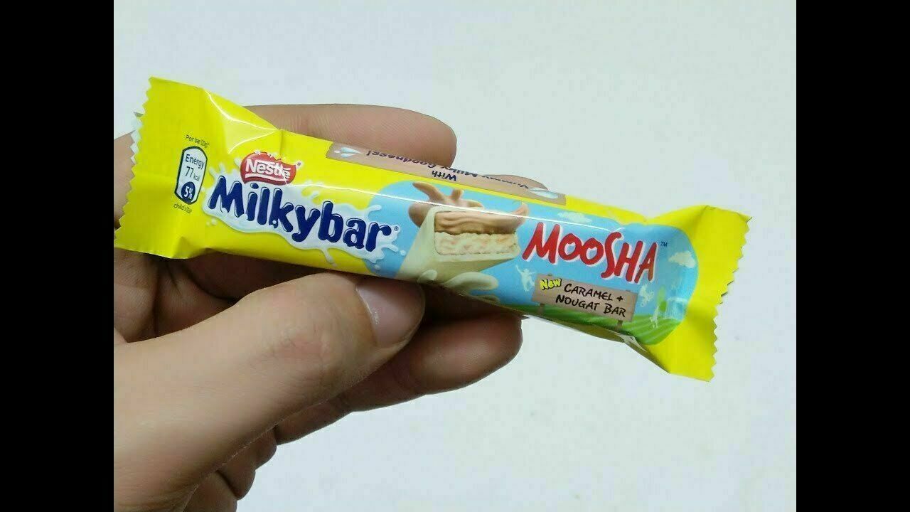NESTLE MILKYBAR MOOSHA | NESTLE | EXOTIC SNACKS | RARE SNACK, 24 UNIT CASE, 20G/