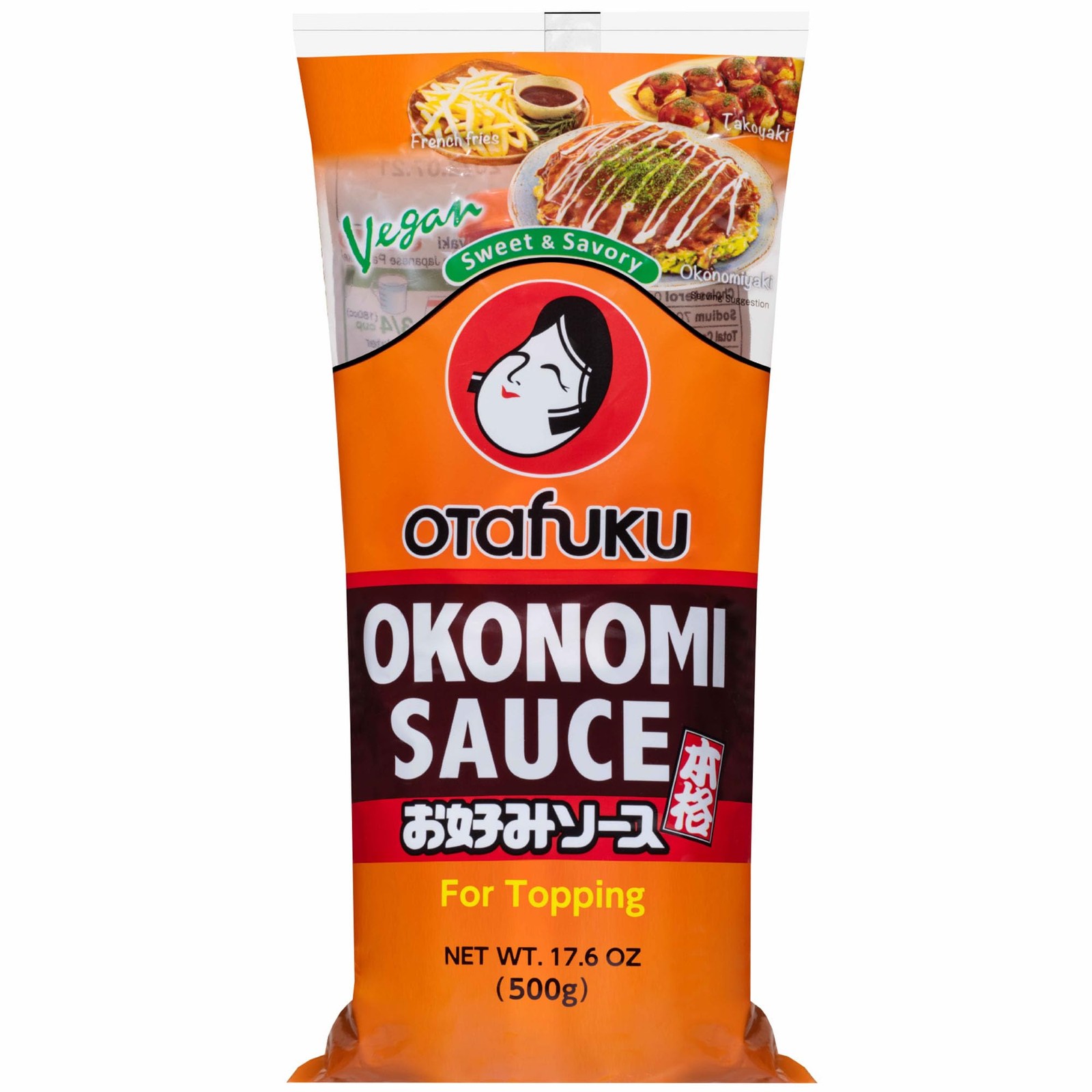 Vegan Okonomi Sauce for Okonomiyaki Pancakes – 17.6 Ounces