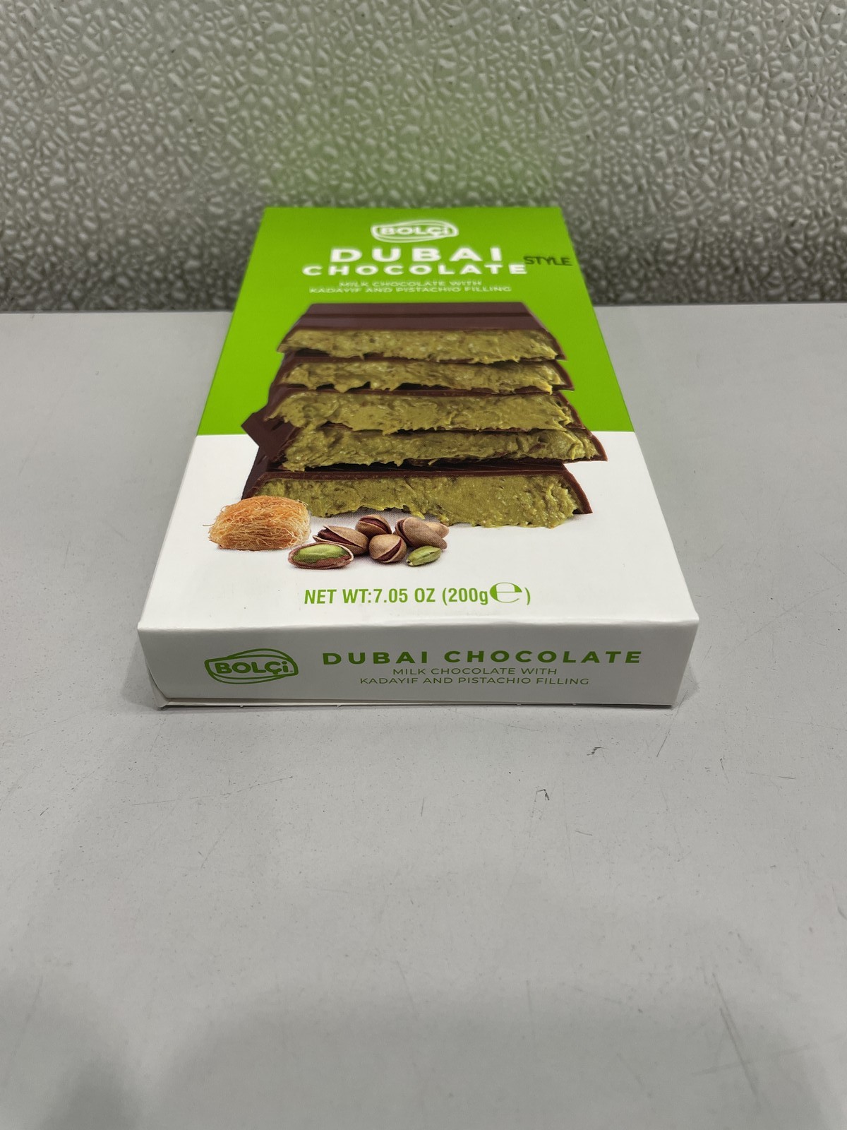 Lot Of 6 Bolci Dubai Chocolate With Kadayif & Pistachio Filling 7.05 oz, 08/2027