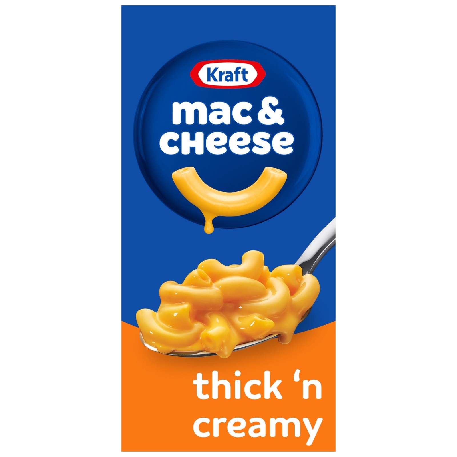 12 pk,Kraft Mac and Cheese, Easy Dinner or Dinner Sides,Thick ‘n Creamy,7.25 oz.