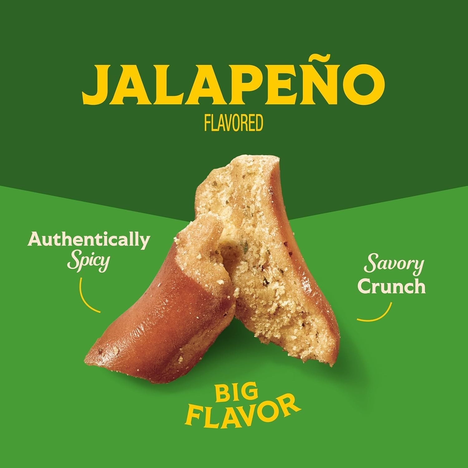 Jalapeño Flavored Pretzel Pieces, 11.25 Oz