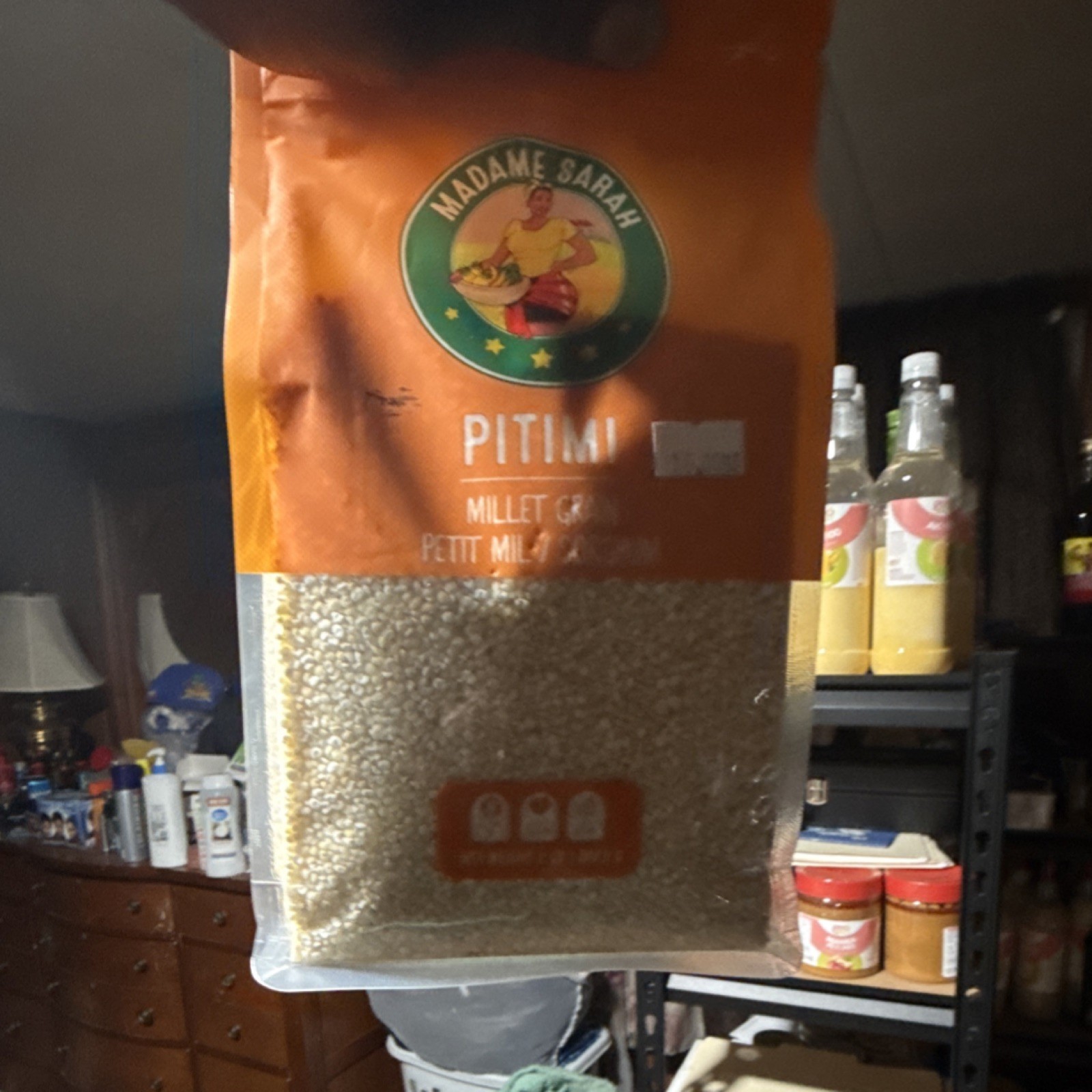 Madame Sarah Pitimi Millet Grain 454g Pantry Grain & Cereal Millet Grain