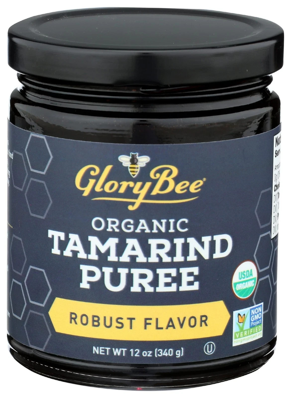Glorybee Organic Tamarind Paste 12Oz Non-gmo Kosher Tart Sweet Flavor