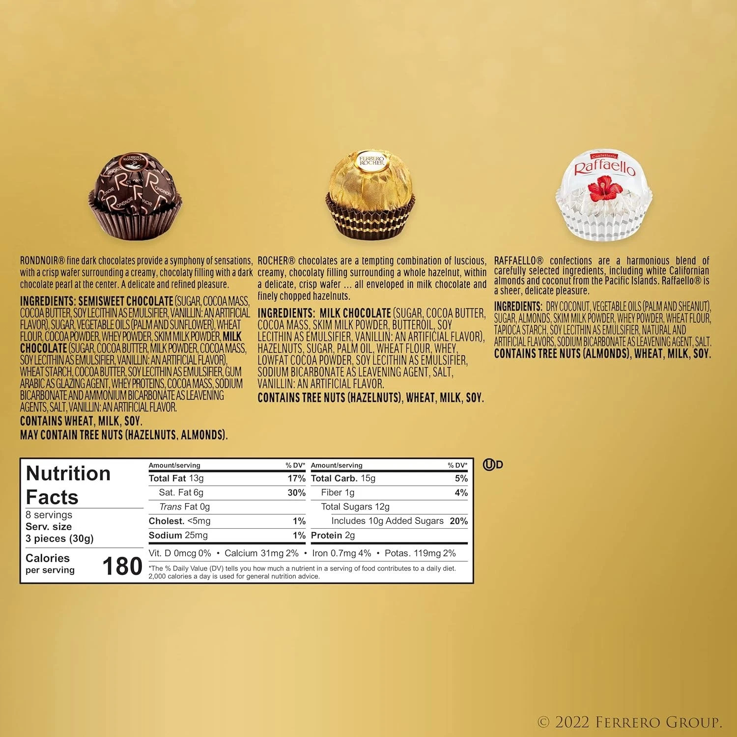 Ferrero Collection, 24 Count, Premium Gourmet Assorted, BB 04/2026