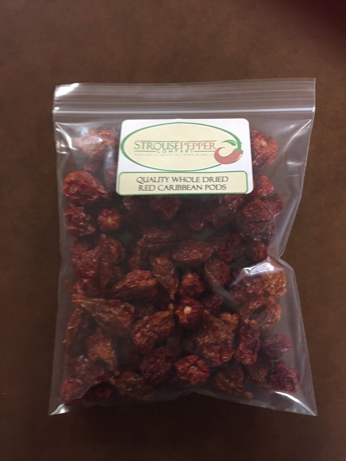 FRESH GROUND RED CARIBBEAN POWDER VIAL (8 GRAMS/ OVER 1/4 OZ) SCREW ON CAP.