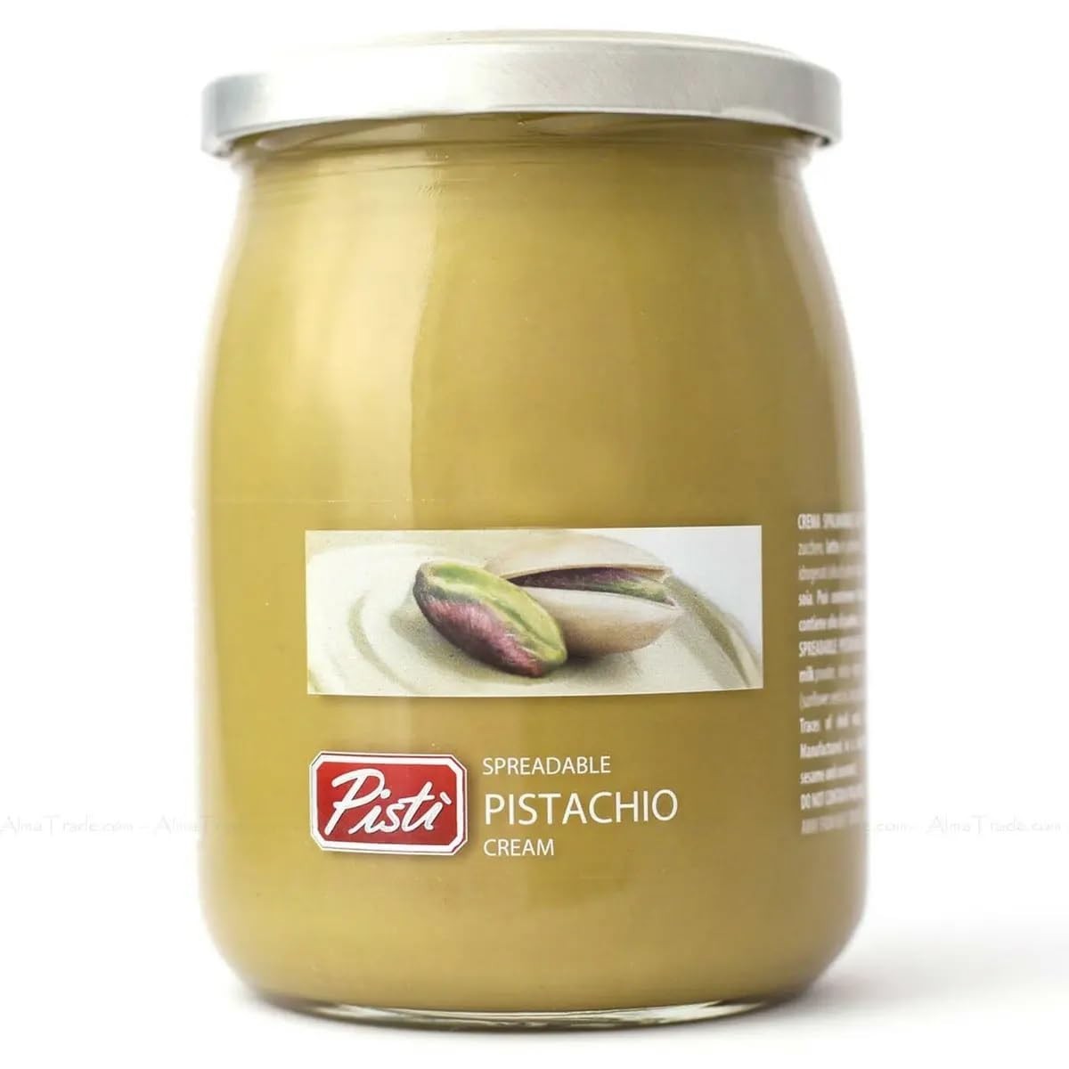 Pisti Cream of Pistachio from Sicily (21.2 oz / 600g) is an artisanal Italian