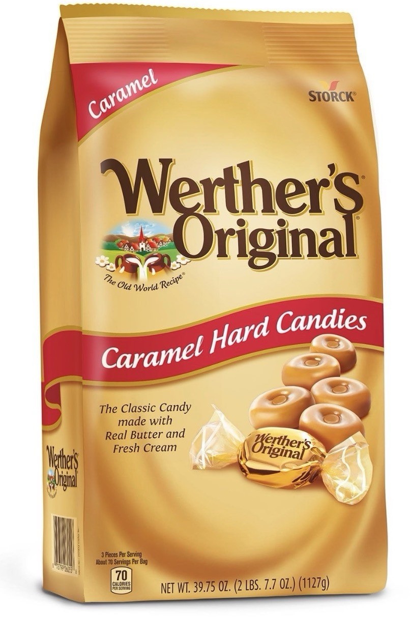 New Werther’s Original Hard Caramel Candy, 30 oz Free Shipping