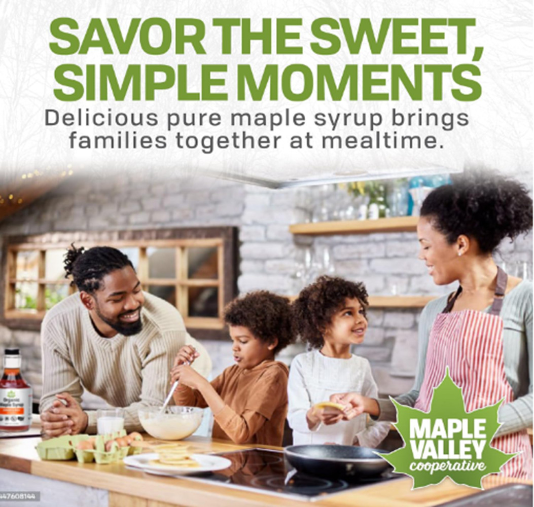Maple Valley Organic Pure Maple Syrup, Dark & Robust Better Than Pancake Syrup