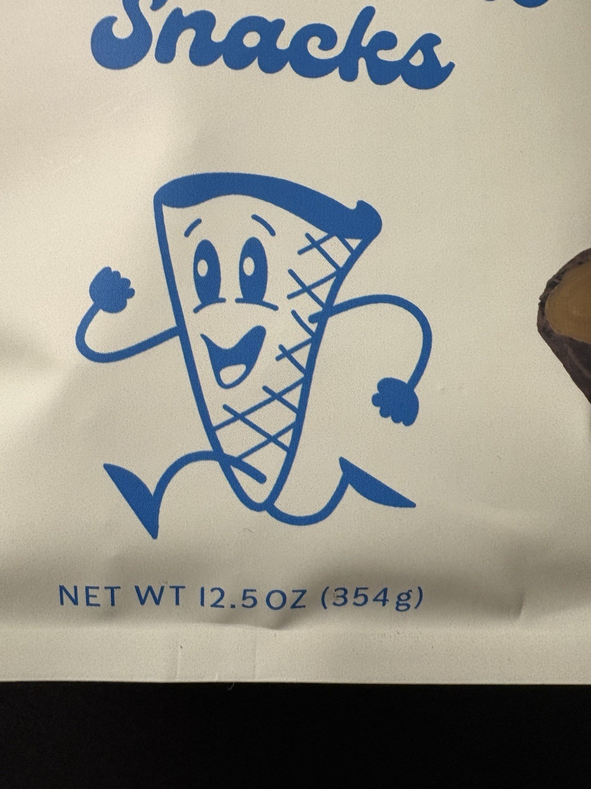 Muddy Bites Milk Chocolate Waffle Cone Snacks 12.5 Ounce Bag Exp 5/24/2026