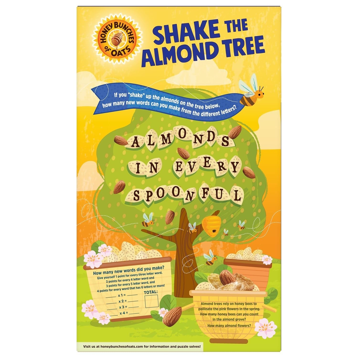 Delicious Almond Cereal – 23oz Whole Grain Packs of 2 for Healthy Mornings
