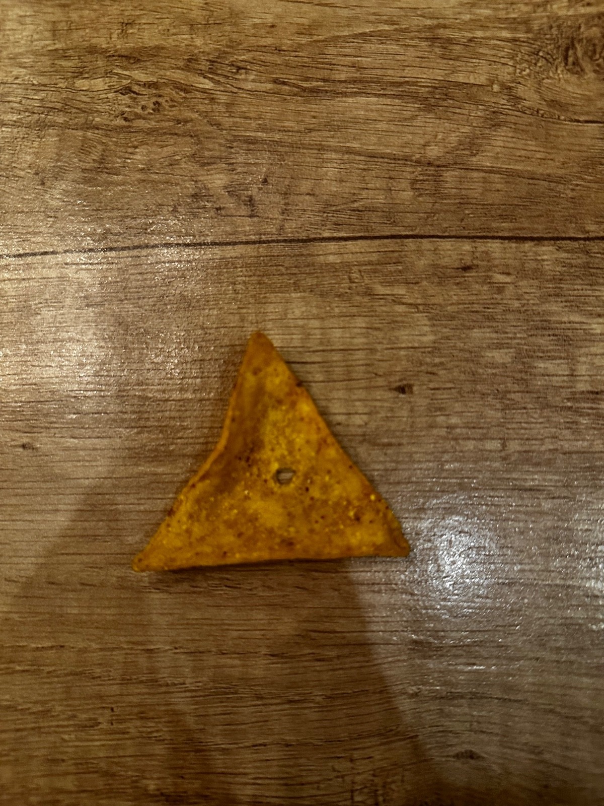 Chips with and intrestinf hole in it