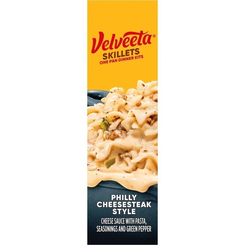Philly Cheese Steak Pasta Dinner Kit 4 Pack One Pan Meal Ready 20 Min 12.2oz Box