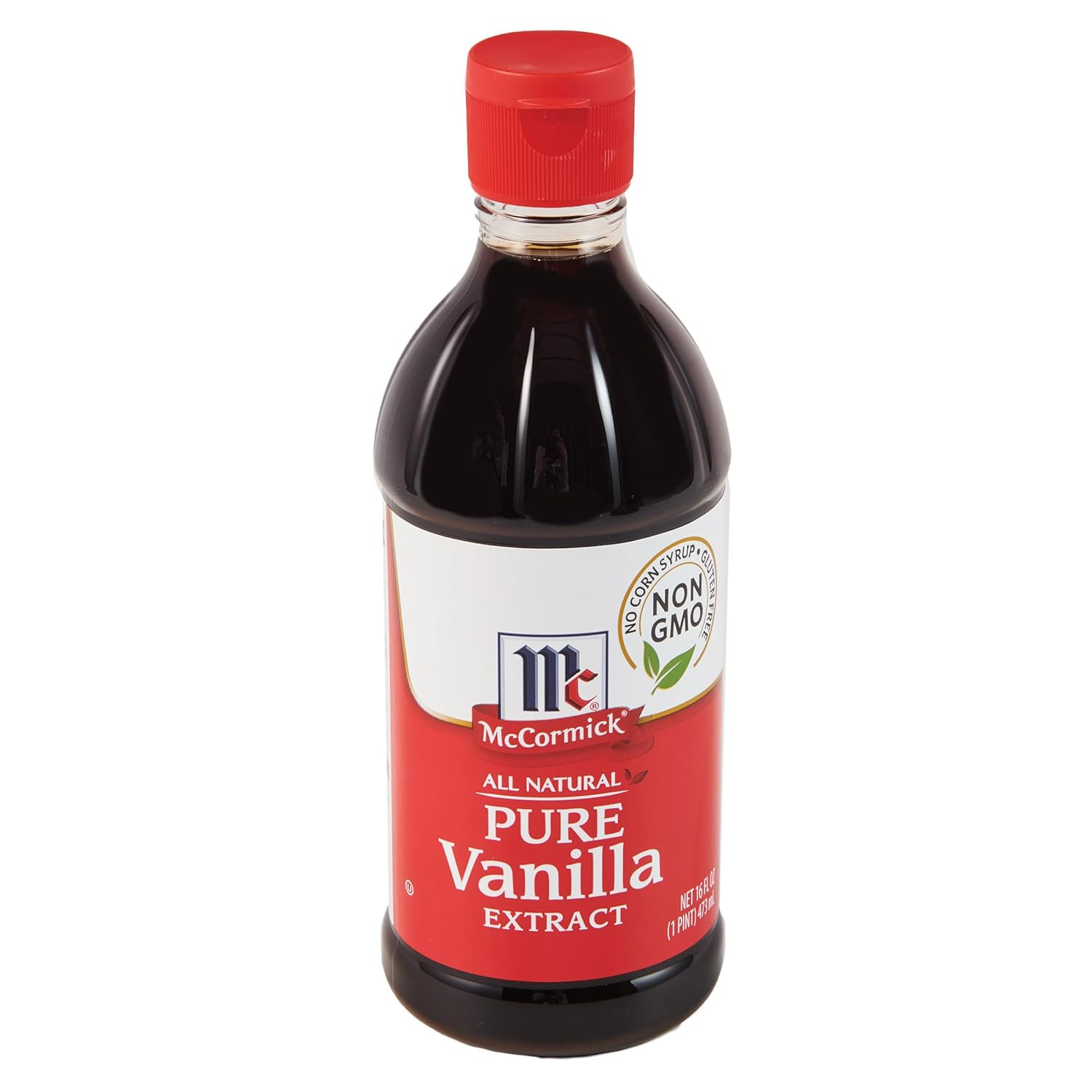 Vanilla Extract, Pure, Gluten Free Made with Madagascar Vanilla Beans, 16 fl oz