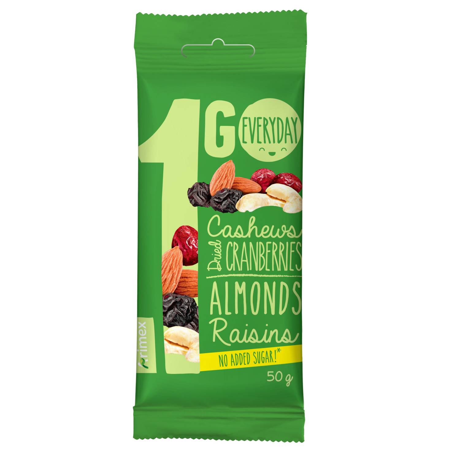 1GO Dried Fruits & Nuts Mix Snack Pecan Cashew Cranberries Pineapples Mango Goji