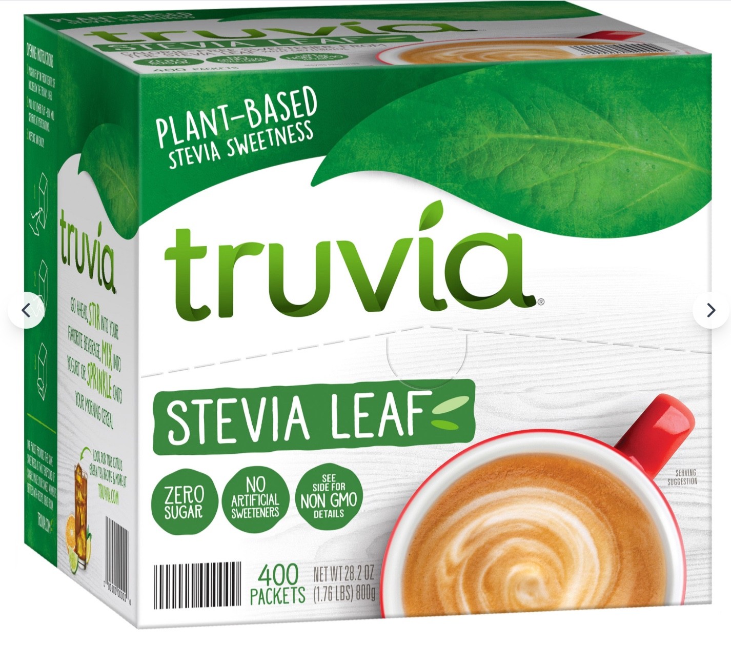 Truvia Original Calorie-Free Sweetener Packets, 400 ct.FREE SHIPPING