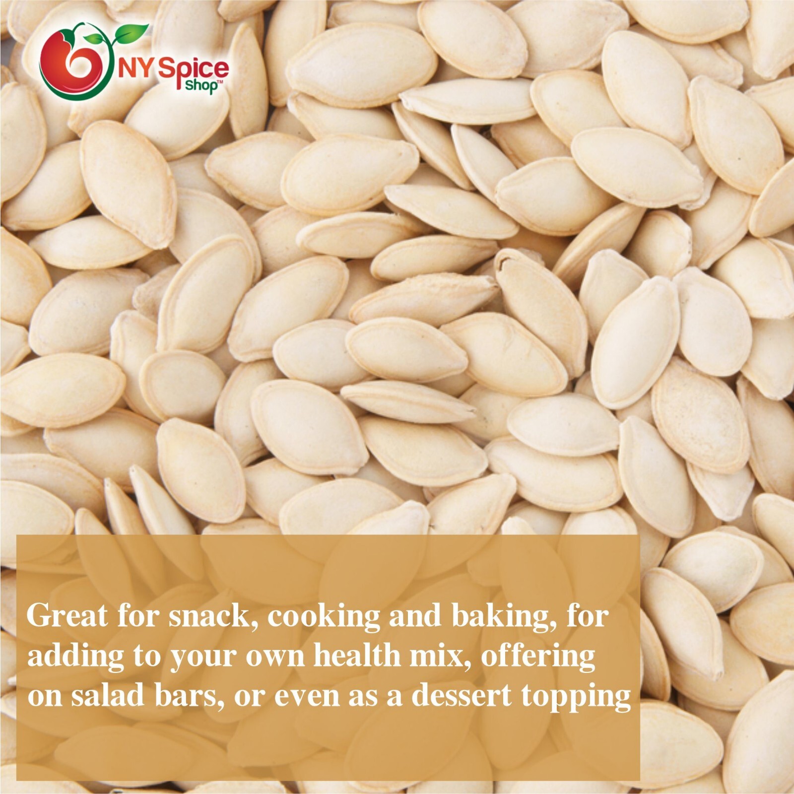 Pumpkin Seeds Roasted & Unsalted in Shell Premium Quality Weight 4oz-5lb