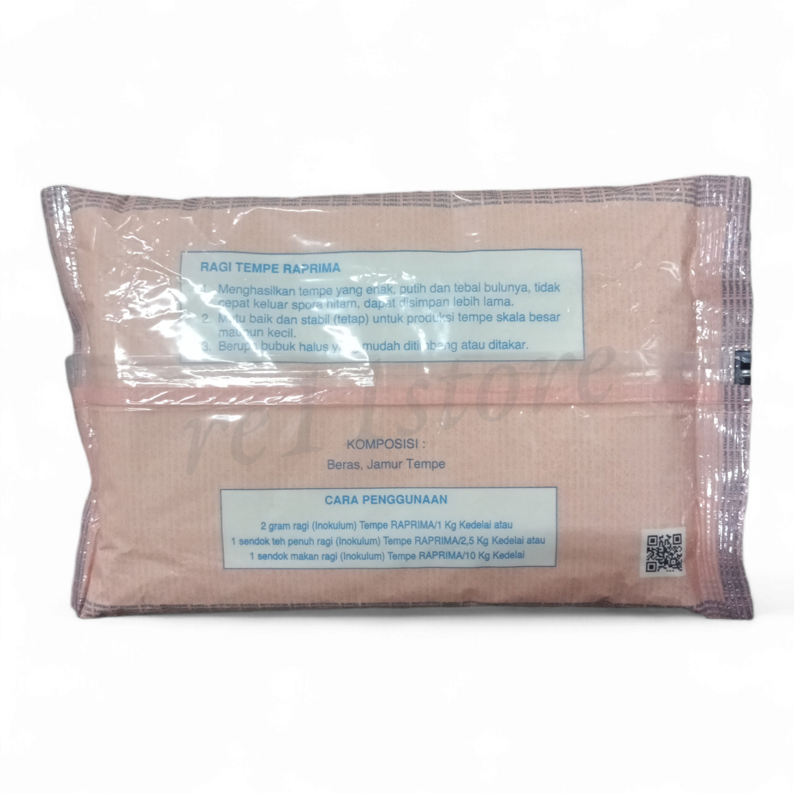 RAPRIMA 500g Tempeh Starter Inoculum Ragi Tempe Yeast, Vegan & Halal Certified