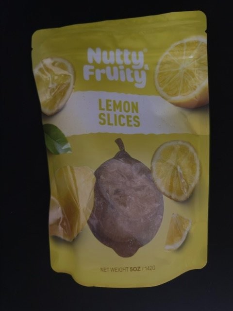 Nutty & Fruity Lemon Slices 5 Oz Yellow Dried Fruit Naturally Gluten Free New