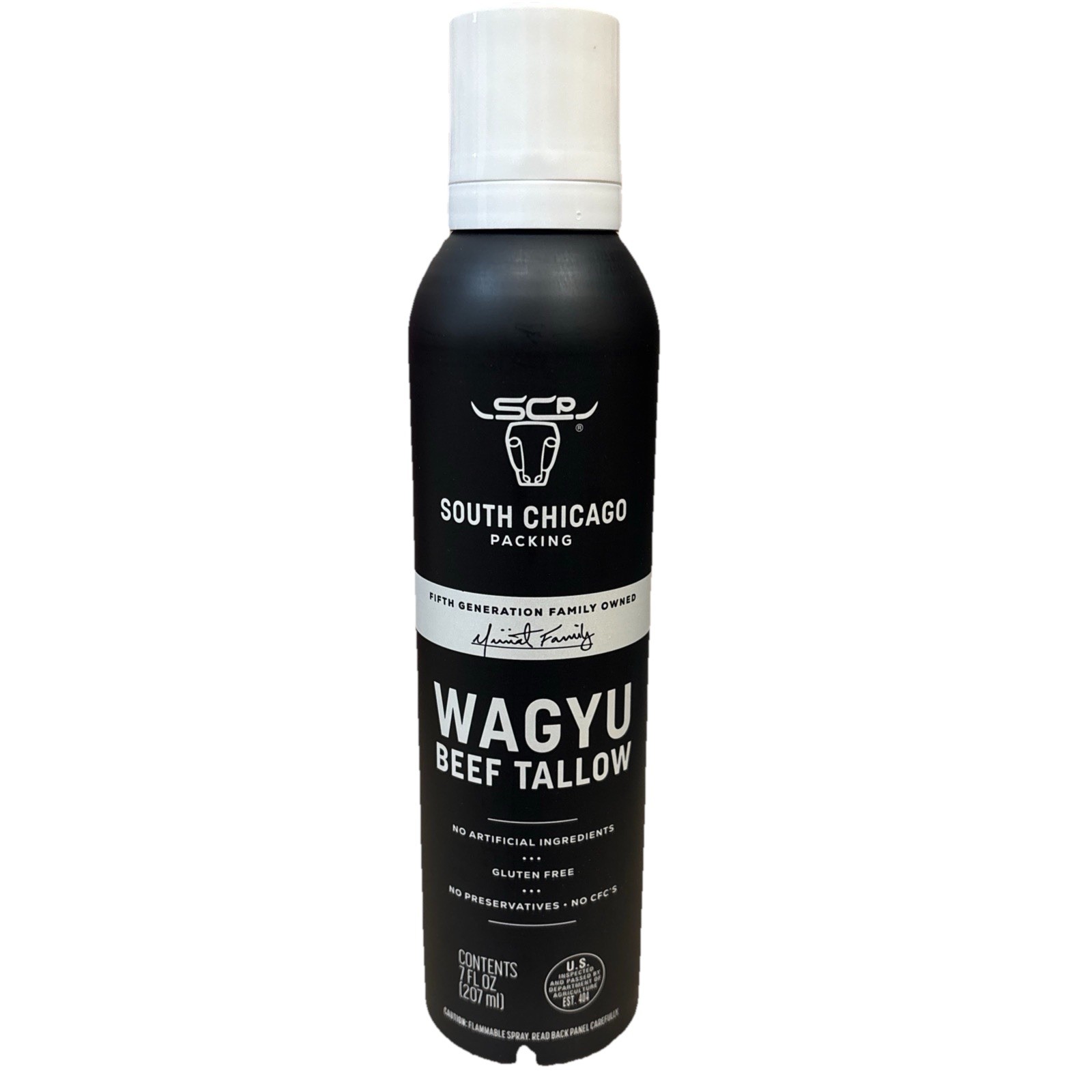 South Chicago Packing Wagyu Beef Tallow Spray, 7 Ounces, Paleo-Friendly, Keto